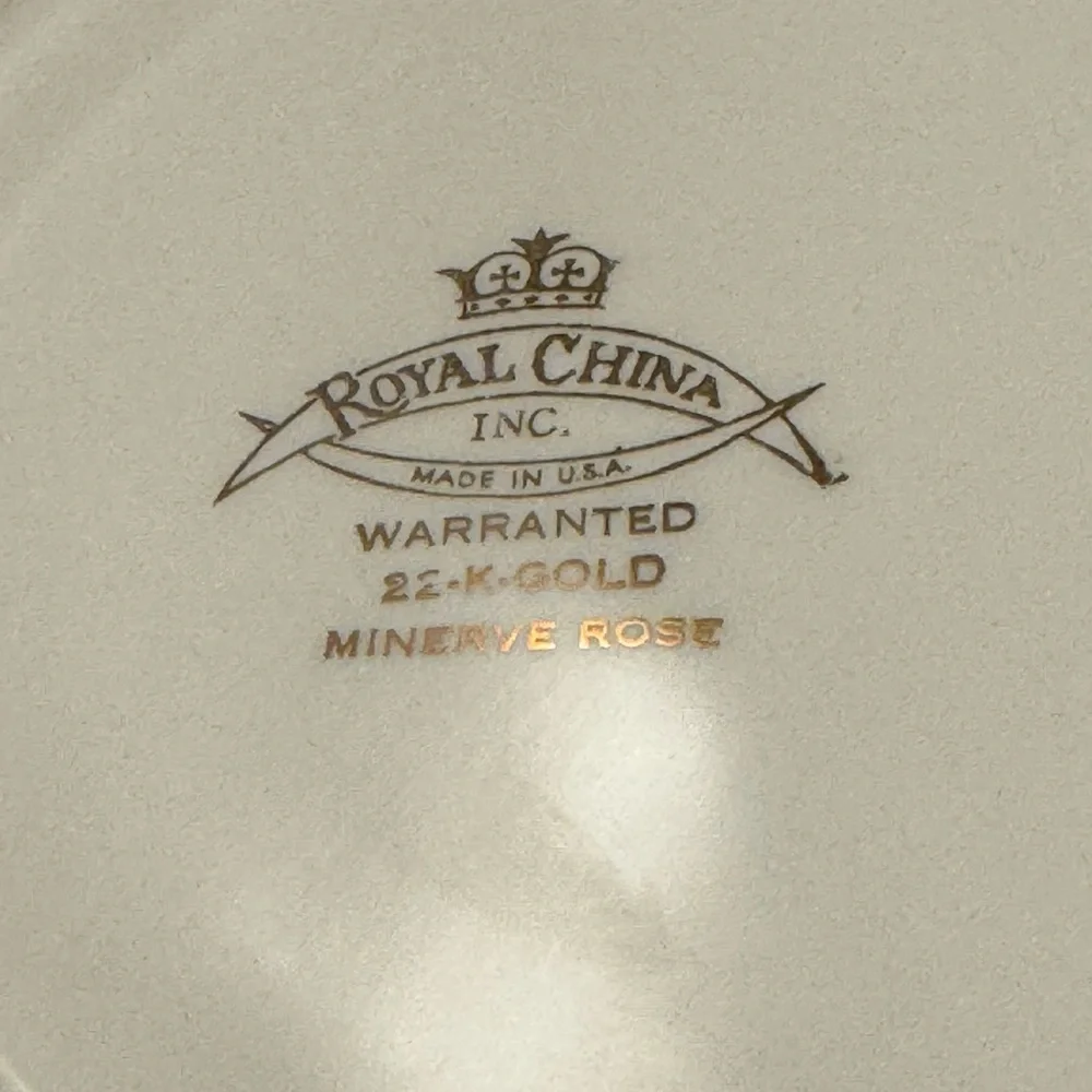 Royal China elegant cream